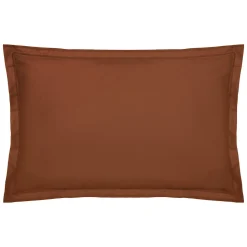 Capa terracota para almofada 50x70cm
