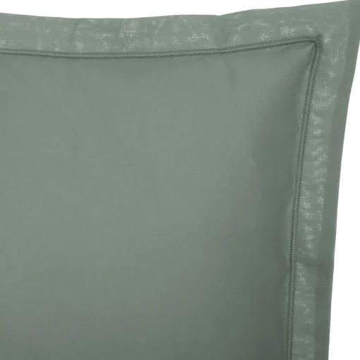 Capa verde para almofada 63x63cm