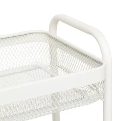 Carro de apoio MAYAJ beje em metal