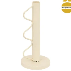 Castiçal BLY em metal 20cm
