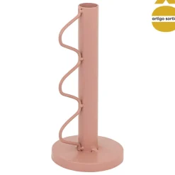 Castiçal BLY em metal 20cm