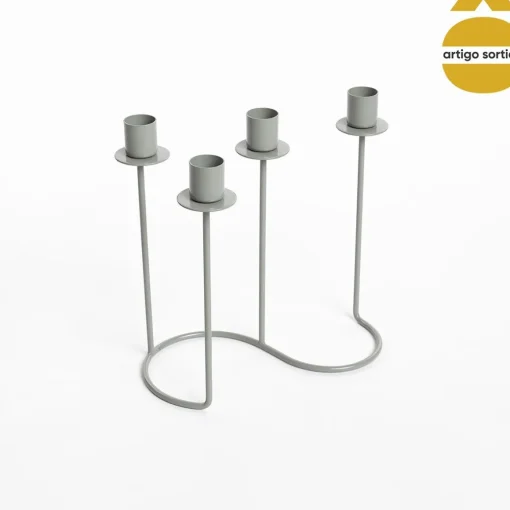 Castiçal MARGY para 4 velas