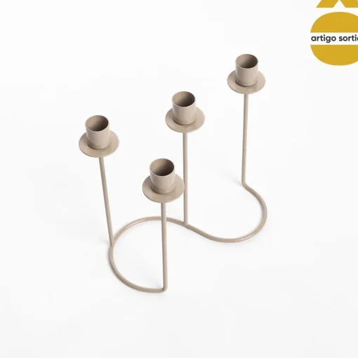 Castiçal MARGY para 4 velas