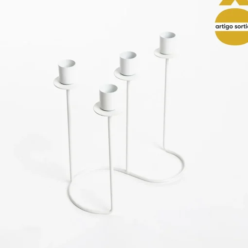 Castiçal MARGY para 4 velas