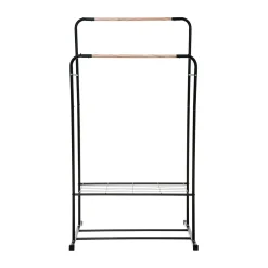 Cavalete duplo ARTEMIS preto em metal 150cm