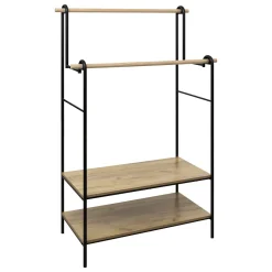 Cavalete duplo JANO com 2 prateleiras em mdf