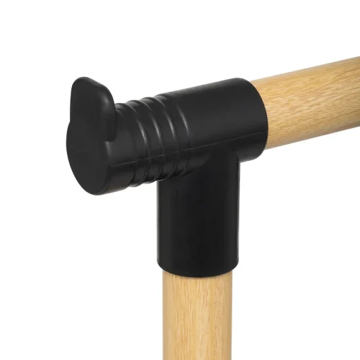 Cavalete em metal branco preto WOODY