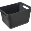 Cesto arrumação wc preto