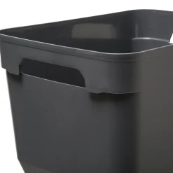 Cesto arrumação wc preto