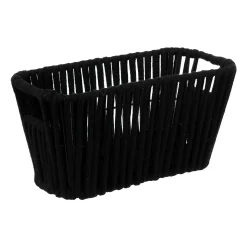 Cesto arrumação wc preto