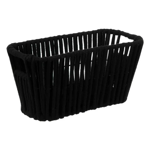 Cesto arrumação wc preto