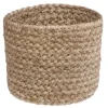 Cesto bege de juta 10x12 cm