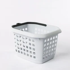 Cesto branco com asa