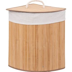 Cesto canto wc bambu 48l