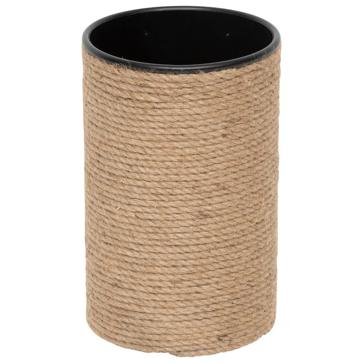 Cesto com tampa bege 43x30cm