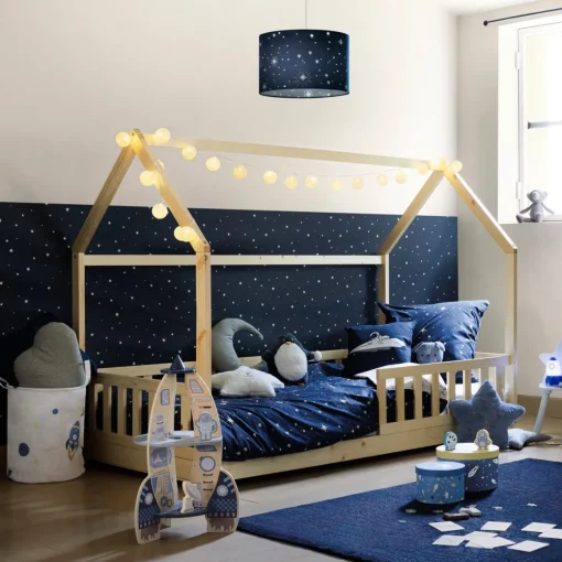 Cesto de arrumação astronauta com asas 50cm