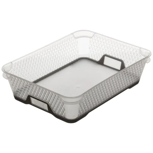 Cesto de arrumação com pegas duo 20x27cm
