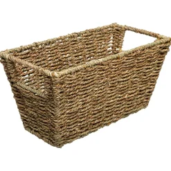 Cesto de arrumação corda seagrass