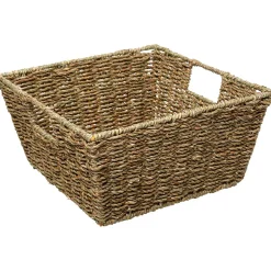 Cesto de arrumação corda seagrass