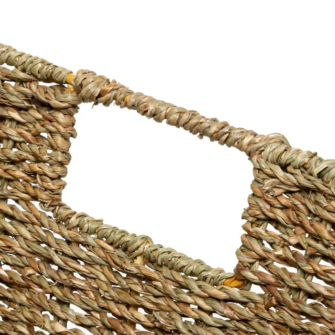 Cesto de arrumação corda seagrass