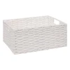 Cesto de arrumação COSTA branco 24x32cm