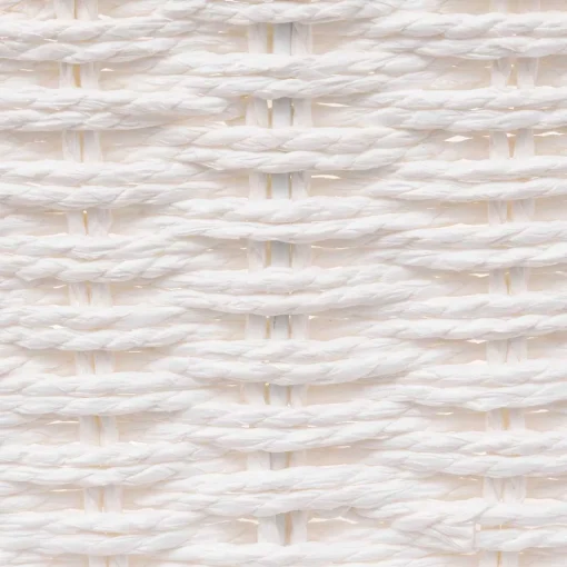 Cesto de arrumação costa branco 31x31cm