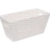 Cesto de arrumação COSTA branco 15x31cm