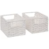 Cesto de arrumação COSTA branco 12x16cm