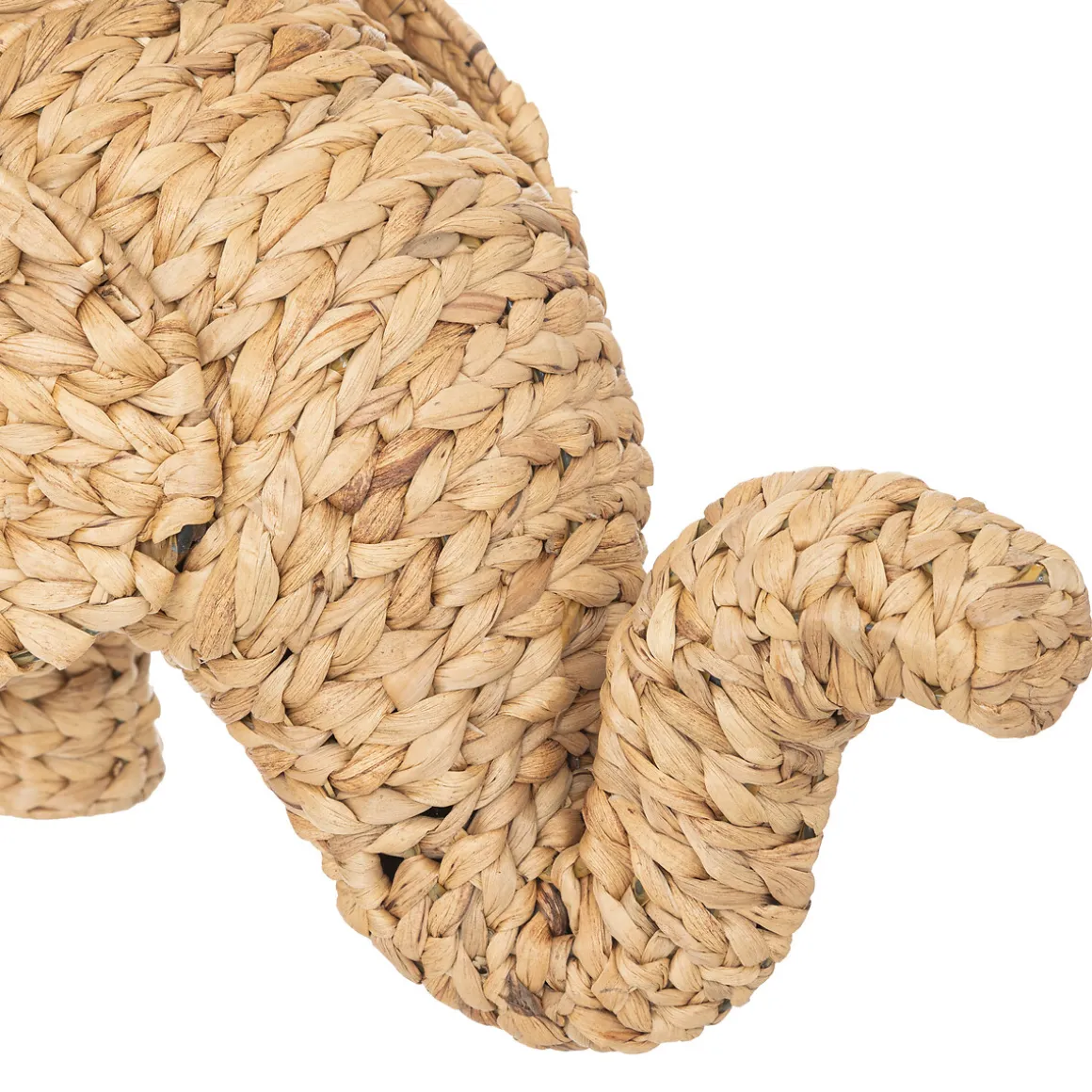 Cesto de arrumação elefante bege