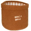 Cesto de arrumação FERME BOUCLETTE terracota