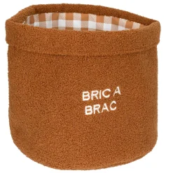 Cesto de arrumação FERME BOUCLETTE terracota