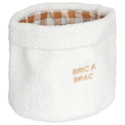 Cesto de arrumação FERME BOUCLETTE branco