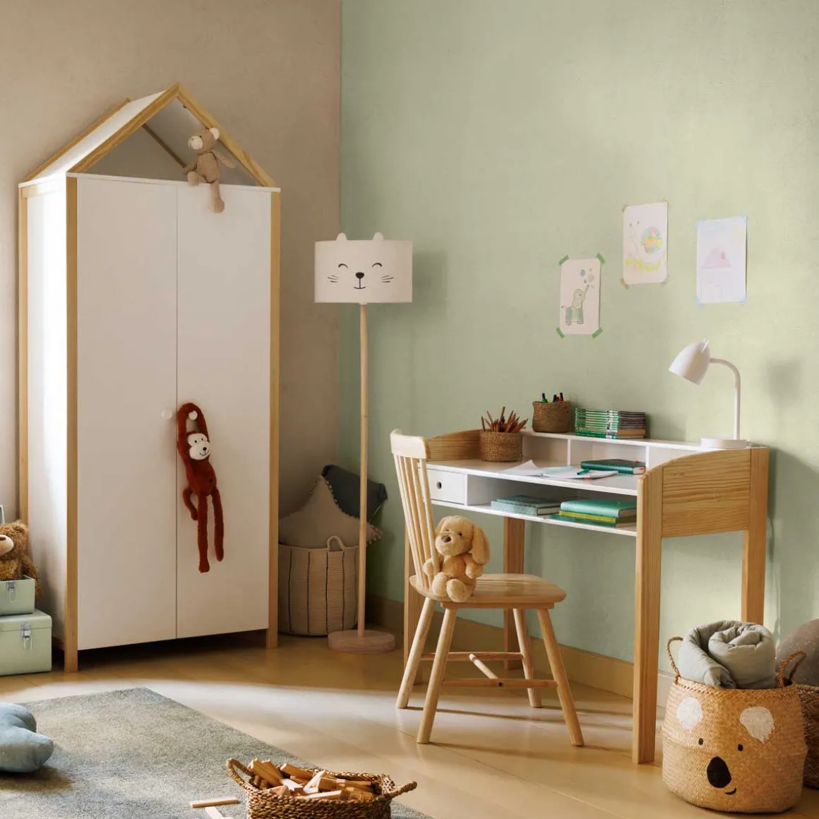 Cesto de arrumação koala