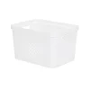 Cesto de arrumação PIXEL branco 16l