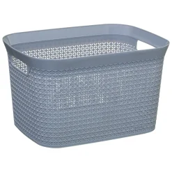 Cesto de arrumação SCANDI MODE cinza 25l