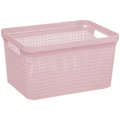 Cesto de arrumação SCANDI rosa 5l