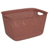 Cesto de arrumação TILA terracota 17l