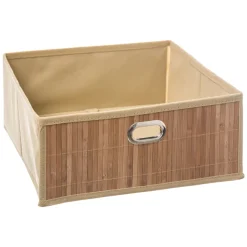 Cesto de arrumação wc em bambu