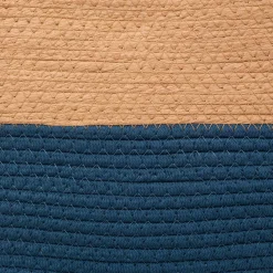 Cesto de arrumação wc SOLAR azul petróleo 25cm