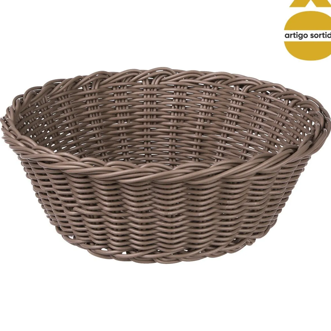 Cesto de pão redondo 21cm