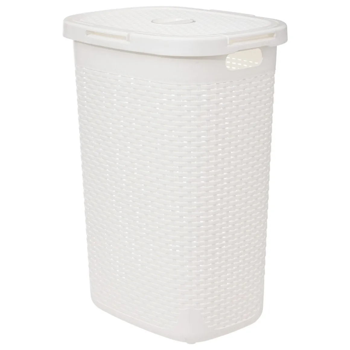 Cesto de roupa com tampa 60l