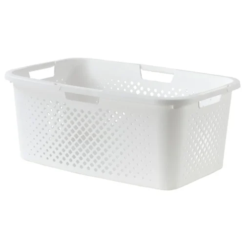 Cesto de roupa PIXEL branco 40l