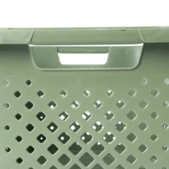 Cesto de roupa PIXEL verde 40l