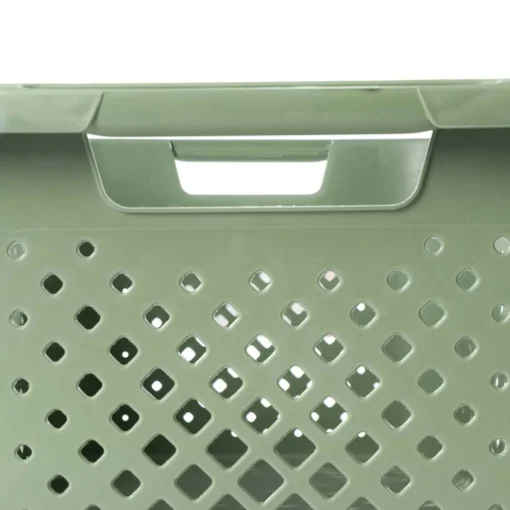 Cesto de roupa PIXEL verde 40l