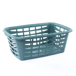 Cesto de roupa PRIMAVERA verde 40l