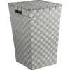 Cesto de roupa wc cinza