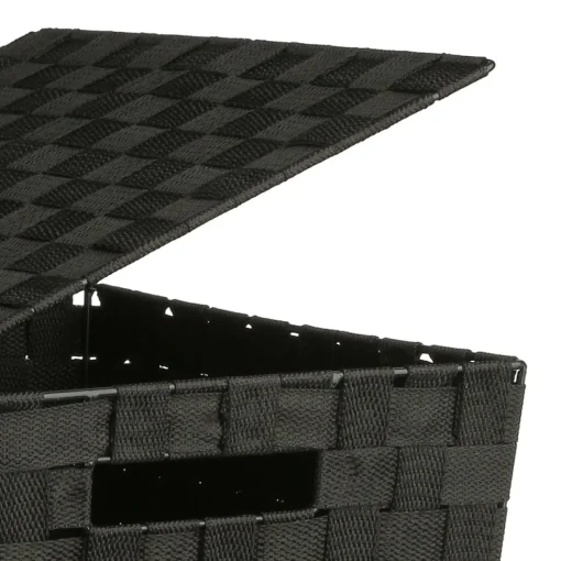 Cesto de roupa wc preto