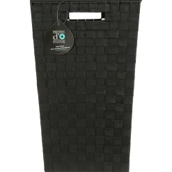 Cesto de roupa wc preto