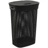 Cesto de roupa wc PURL cinza 60l
