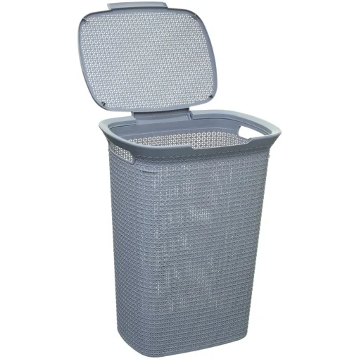 Cesto de roupa wc SCANDI MODE cinza 57l